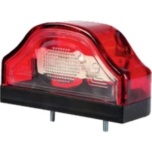 Parçafix Plaka Lamba Kobra Ledli 12-24V Kirmizi 504632094