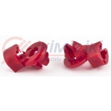 Parçafix Kapı Kilit Klipsi Kırmızı Doğan Kartal Şahin M131 4 Adet