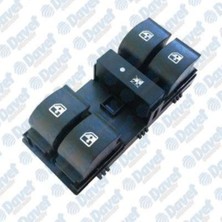 Parçafix Cam Acma-Kapama Anahtari Doblo 3 Sol Dörtlü- Çerçevesiz 12 Pin 504624532