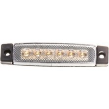Parçafix Parmak Lamba (6 Ledli) Kirmizi 12V 24V 504631627