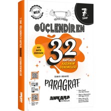 Ankara 7. Sınıf Güçlendiren 32 Haftalık Paragraf Kazanım Denemeleri Ankara Yayıncılık