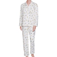 The Don Poplin Kadın Pijama Takımı Desen 44