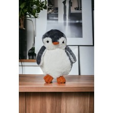 Zolo Kids Pingu Penguen Uykucu Dolum Oyuncak 40CM Orta Boy Bebek Uyku ve Oyun Arkadaşı