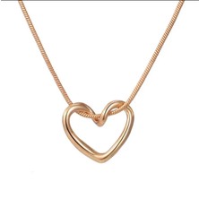 Demokan Kadın Çelik Kararmaz Love Bombing Kolye 45CM Kadın Kolye