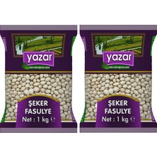 Yazar Şeker Fasulye 1 Kg. x 2 Paket