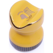 Parmida Cohiba Puro Tutucu Sehpa / Puro Ayak - Sarı