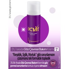 Acvit Göz Çevresi Bakım Kremi - 3'ü Birarada - 50 ml