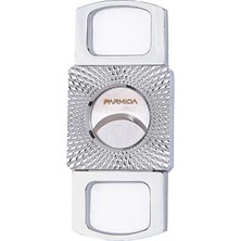 Parmida Gümüş Işlemeli Puro Makası Kesici