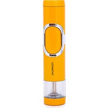 Parmida Tek Torch Pürmüz Sarı Metal Puro Çakmağı