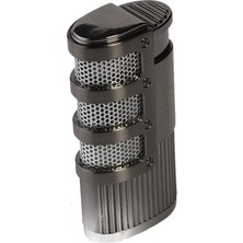 Parmida 3 Torch Pürmüz Gunmetal Metal Puro Çakmağı