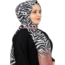 Elit Ebruli Zebra Soft Şal EŞ5186-3