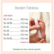 Bunnybons Bordo Kadife Kaydırmaz Taban Bebek Patik