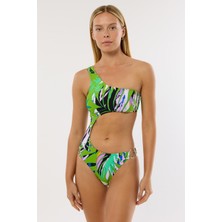 Ayyıldız 4333 Yeşil Desenli Mayokini