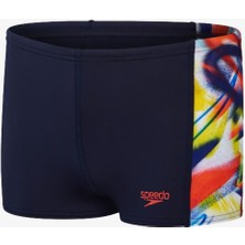 Speedo Dıgı Alov Panl Asht Jm Çocuk Siyah Mayo 8-00316016637