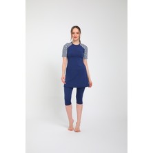 Chelly Kadın Likralı Yarı Kapalı Tesettür Mayo S 3160 - S  3165