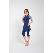 Chelly Kadın Likralı Yarı Kapalı Tesettür Mayo S 3160 - S  3165