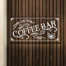 Bk Gift Kişiye Özel Isimli Akrilik Bar TABELASI(38X19CM)-52, Home Bar Tabela, Duvar Dekoru