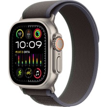 Tekno Trust Gümüş Gs Watch Ultra 2 Gps/nfc/siri Destekli Amoled Ekran Trail Loop Edition Akıllı Saat Siyah Gri