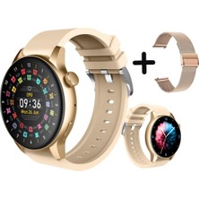 Tekno Trust Watch G3 Pro Mini Akıllı Saat Gps Özellikli Tüm Telefonlar ile Uyumlu 42 mm Pembe 200-300 Mah R