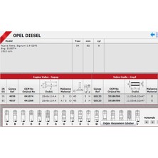 Güneş Sibop Gaydı G0133 In-8 Ex-8 Astra 1.9 Cdtı 55186786 Gold