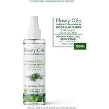 Flowy Oils Biberiye Özlü Saç Saç %100 Bitkisel Saç Toniği 150 ml