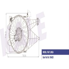 Kale Fan Motoru 013501005 Lınea 1.6 Ac 51827643 Gold