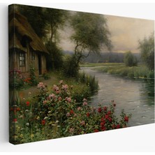 Harita Sepeti Louis Aston Knight, A River In Normandy Isimli TABLOSU-7005