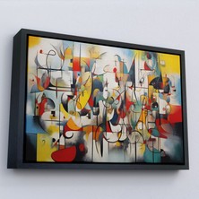 Harita Sepeti Çerçeveli Enerjinin Büyüsü TABLOSU-7211