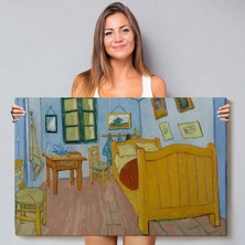 Harita Sepeti Vincent Van Gogh - Arles'ta Yatak Odası Tablosu - Bedroom In ARLES-7179