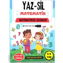 Enine Boyuna Eğitim Matematik İşlemler Yaz-Sil Kitabı