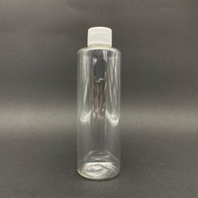 Labshop41 250 cc Pet Şişe - Beyaz Kapaklı - 250 ml Kapaklı Plastik Şişe  x 6 Adet