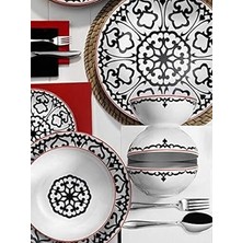 Kütahya Porselen 596612 Desen 18 Parça Yemek Seti