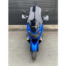 Aras Yamaha Nmax 125 ,155 Ön Siperlik Camı ,72 cm Uzun Tur Camı Füme 2015-2020 -Arasmoto