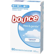 Bounce Free & Gentle Kurutma Makinesi Mendili 80 Adet