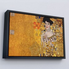Harita Sepeti Çerçeveli Gustav Klimt - Altınlı Kadın Tablosu - The 'woman In GOLD'-7088