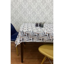 Pimula Home Pvc Kaymaz Elyaf Tabanlı Silinebilir Muşamba Masa ÖRTÜSÜ_123-A