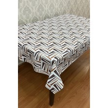 Pimula Home Pvc Kaymaz Elyaf Tabanlı Silinebilir Muşamba Masa ÖRTÜSÜ_123-A