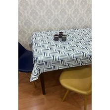 Pimula Home Pvc Kaymaz Elyaf Tabanlı Silinebilir Muşamba Masa ÖRTÜSÜ_123-A