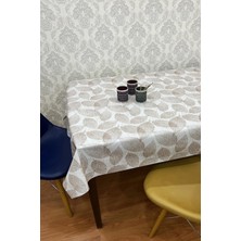 Pimula Home Pvc Kaymaz Elyaf Tabanlı Silinebilir Muşamba Masa ÖRTÜSÜ_165-A