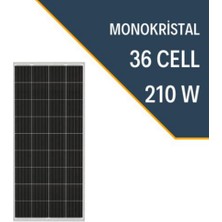 N&D Lighting 210 Watt Monokristal Solar Güneş Enerji Paneli