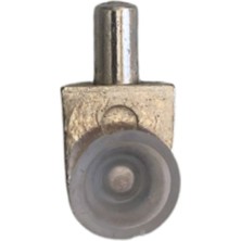 DS Yapı Metal Vakumlu 5 mm Geçme Raf Pimi Vantuzlu Dolap Raf Altı Pimi (Metal)