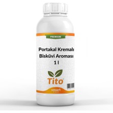 Tito Premium Portakal Kremalı Bisküvi Aroması 1 Litre
