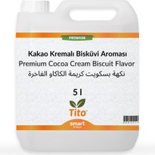 Tito Premium Kakao Kremalı Bisküvi Aroması 5 Litre