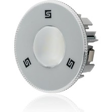 Sanel 12V-24V Spot Tavan Lambası 6 Ledli 6500K Beyaz (6 x 3W) (75 Mm) (Butonsuz)