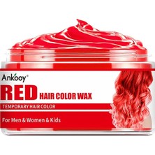 Ankooy Kırmızı Saç Renklendirici Ve Şekillendirici Wax 80gr