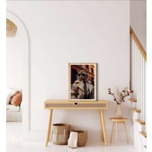 Decotorium Çerçeveli Tablo Anımal Kıngdom-Cat Serisi Mdf Tablo CAT/016