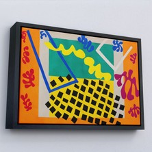 Harita Sepeti Çerçeveli Henri Matisse - Las Codomas TABLO-7080