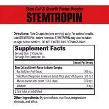 Musclemeds Stemtropin Gh Booster Recovery Dopa Mucuna 60 Capsul