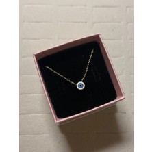Zweig 925 Ayar Gümüş Mini Nazar Kolye