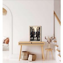Decotorium Çerçeveli Tablo Anımal Kıngdom-Cat Serisi Mdf Tablo CAT/021